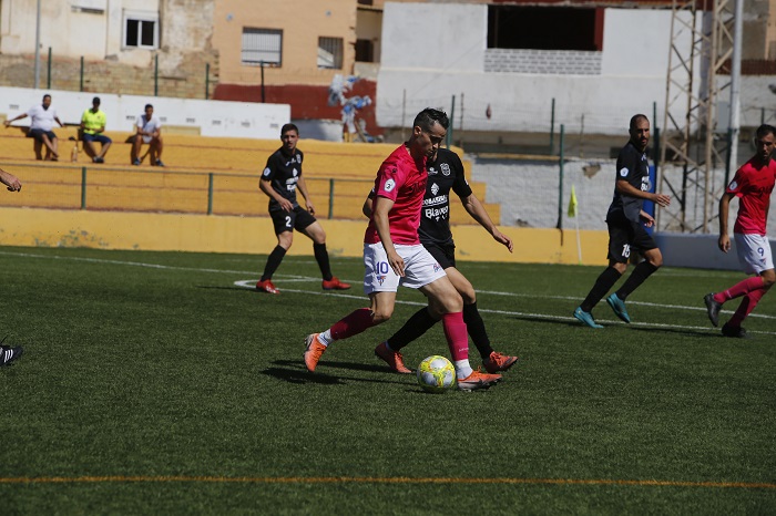 Joselu, jugador del Melilla C.F.