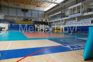Interior del pabellón deportivo Javier Imbroda Ortiz