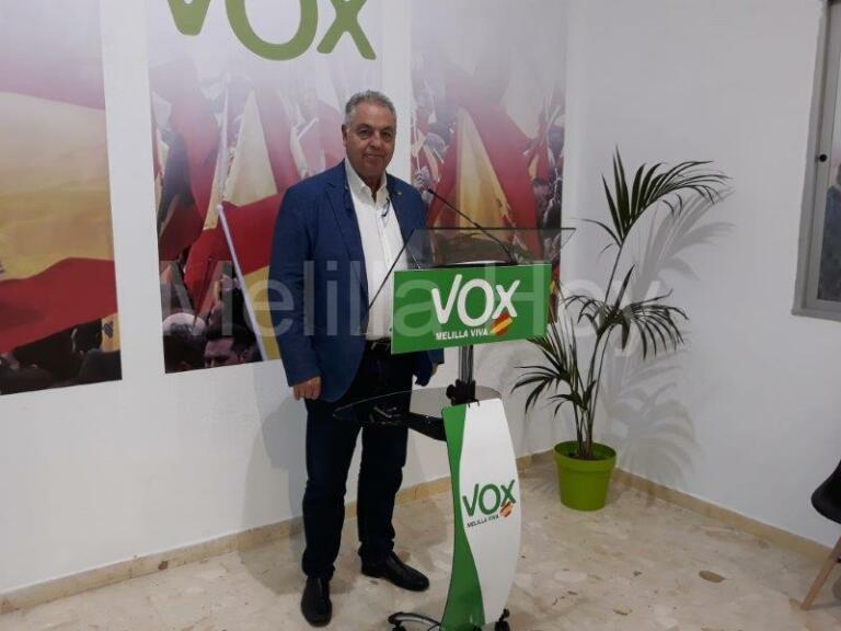 El portavoz de Vox en la Asamblea, Jesús Delgado Aboy