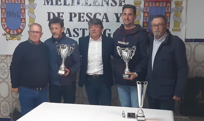 José Antonio Fernández y Miguel Ángel Fernández, padre e hijo, vencedores del XV Open Ciudad de Melilla