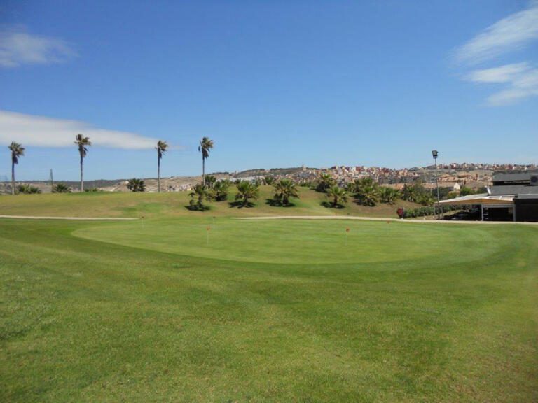 En la imagen, el Campo de Golf de Melilla