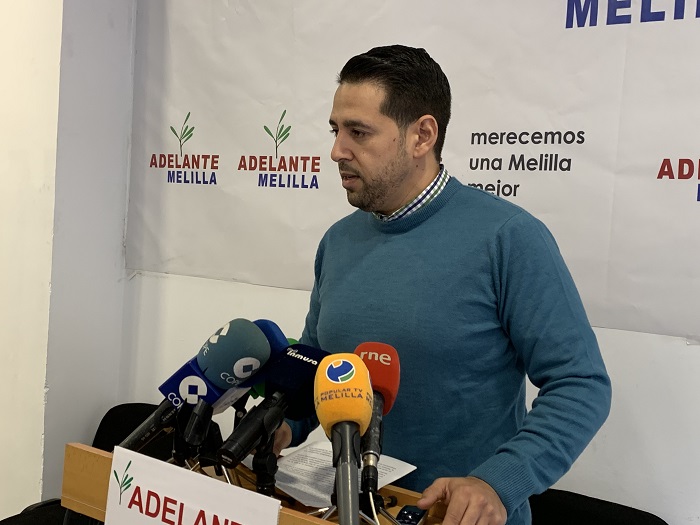 Amin Azmani, presidente de Adelante Melilla