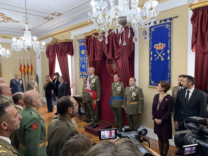 El comandange general presidió el acto de la Pascua Militar