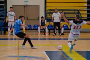 Imagen de uno de los partidos del Melistar en casa