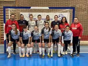 Conjunto del Torreblanca Melilla C.F., segundo clasificado