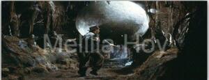 Imagen icónica de la película “Indiana Jones en busca del arca perdida”