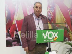 Jesús Delgado Aboy, expresidente de Vox Melilla