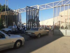 La Delegación del Gobierno en Melilla: “En el lado español de la frontera no hay ningún problema”