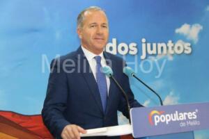 El secretario general del PP de Melilla, Miguel Marín