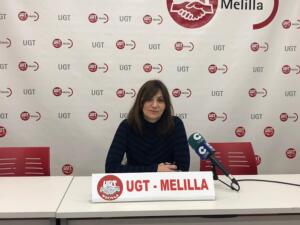 Maite Molina, secretaria de Organización de UGT-Melilla