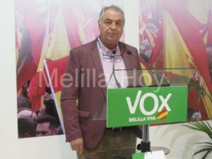 Jesús Delgado Aboy, expresidente de Vox Melilla
