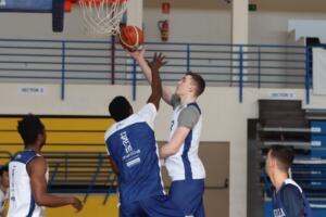 Imagen del entrenamiento matinal de ayer