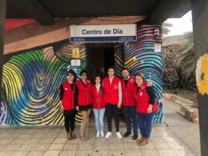 Trabajadores del CAD de Cruz Roja Melilla