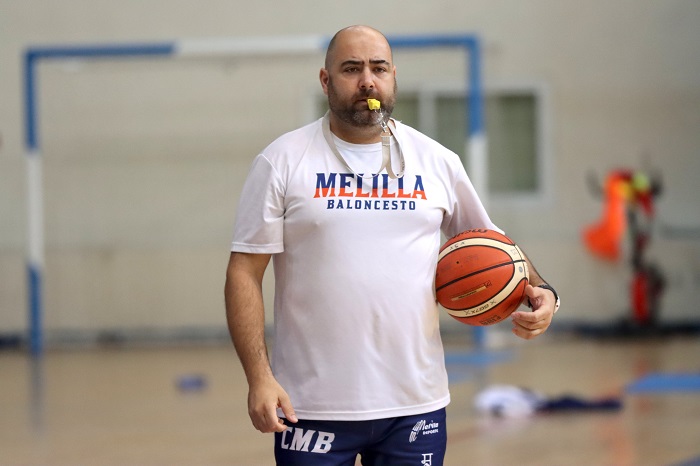 Jordi Ribas, segundo entrenador del Melilla Baloncesto, analiza al Covirán Granada