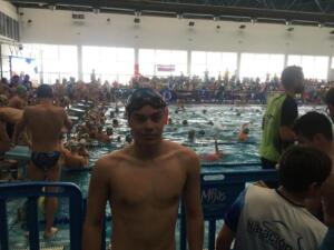 Juan Bravo Tortosa, nadador del C.N, Melilla