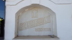 Lápida de Ricardo Rubiano