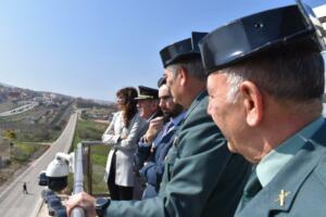 El secretario de Estado, en su “recorrido enriquecedor” por la frontera de Melilla