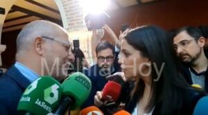 Inés Arrimadas y Francisco Igea, en la tensa conversación que mantuvieron el lunes