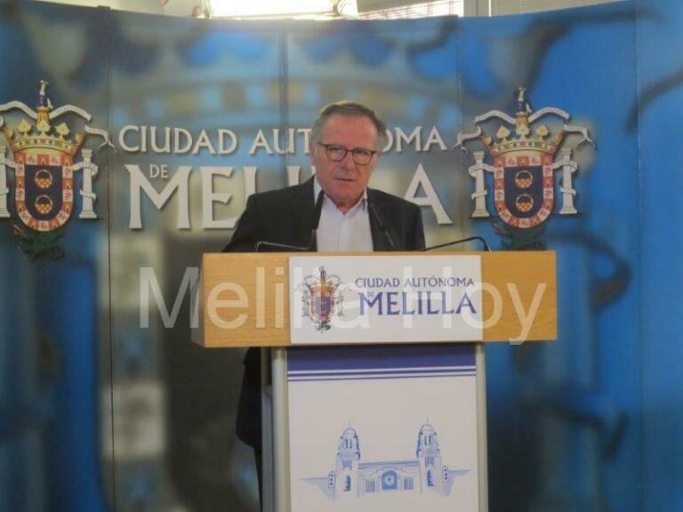 El presidente del Gobierno de Melilla, Eduardo de Castro