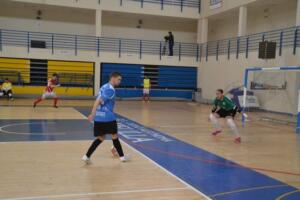 Bilal, en un encuentro de Liga del Melistar en el Pabellón Javier Imbroda