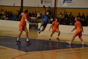 Yusef, jugador del C.D. Virgen de la Victoria de Melilla