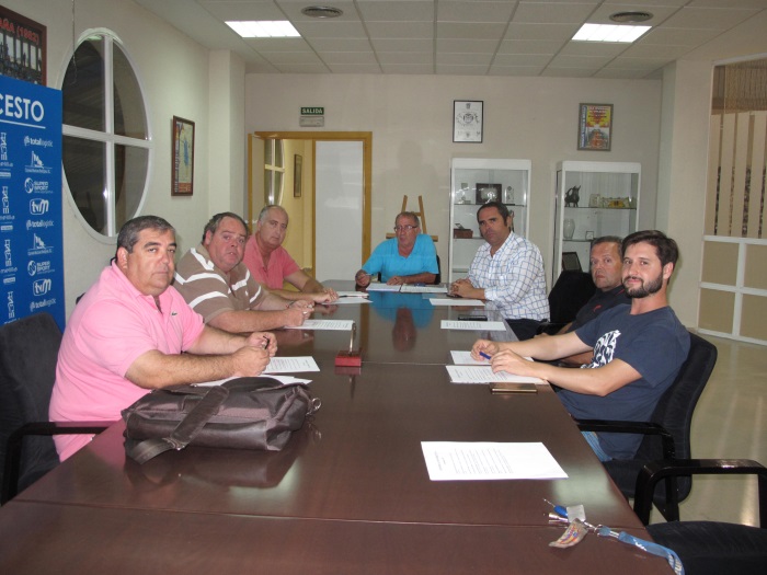 Componentes de la junta directiva de la Asociación de la Prensa Deportiva de Melilla
