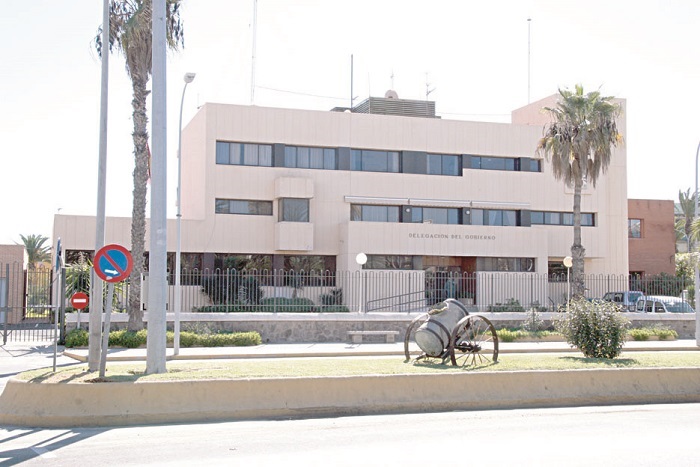 Imagen de la fachada de la Delegación del Gobierno de Melilla