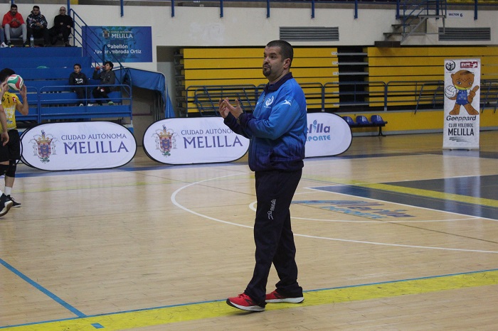 Salim Abdelkader, presidente de la Federación Melillense de Voleibol
