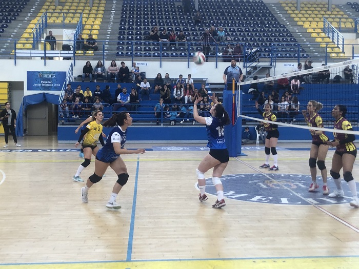 El Club Voleibol Melilla se impuso al AVG 2008 de forma clara en tierras almerienses