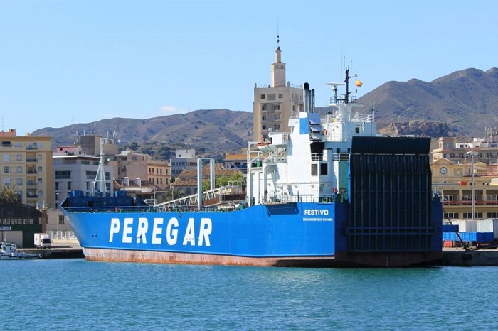 Marítima Peregar cumple su trayecto los sábados y domingos con Melilla y Ceuta