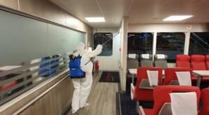 Los protocolos de limpieza en todos sus buques son muy exigentes”
