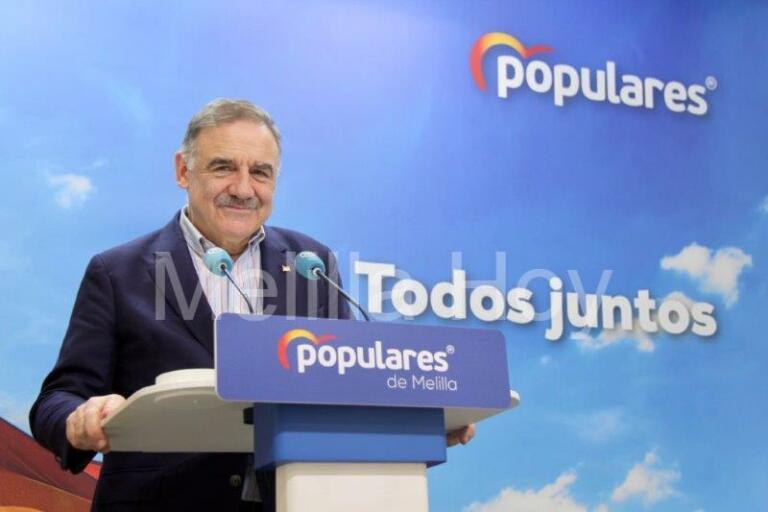 El diputado del PP por Melilla, Fernando Gutiérrez Díaz de Otazu