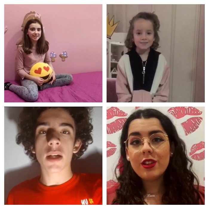 Los alumnos de la Escuela de Teatro realizaron un vídeo con motivo del Día del Beso