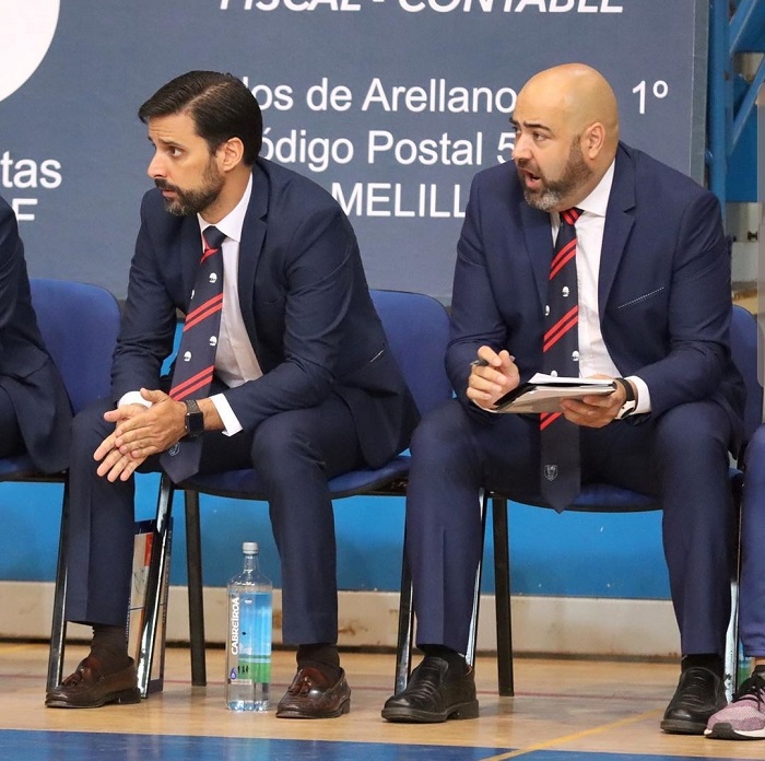 Jordi Ribas es el técnico ayudante de Alejandro Alcoba en el Club Melilla Baloncesto