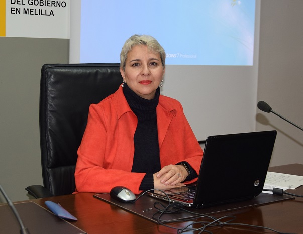 Rosa López Ochoa, responsable del SEPE en Melilla