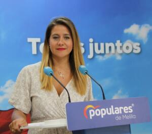 Sofía Acedo, senadora del PP por Melilla