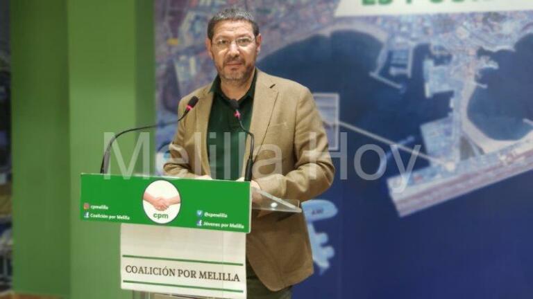 Agradece a la ministra de Defensa que envíe a Melilla un buque de la Armada para “dar seguridad” en el espacio sanitario: “Equivale a tres Comarcales”