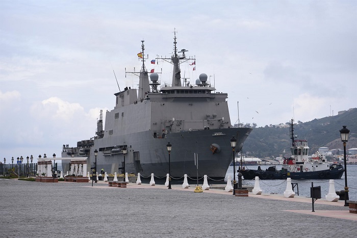 El buque militar 'Galicia' ha finalizado su misión como 'hospital de campaña' en Ceuta y Melilla