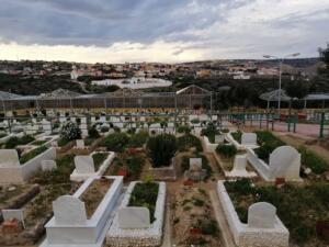 Imagen del cementerio musulmán de Melilla