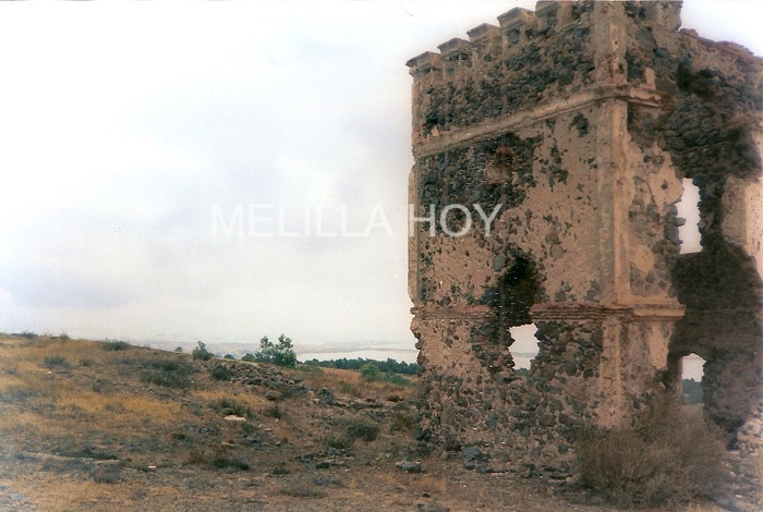La torreta de la posición de Sidi Ahmed el Hach