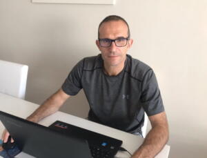 Pancho Platero, máximo mandatario del club lasaliano