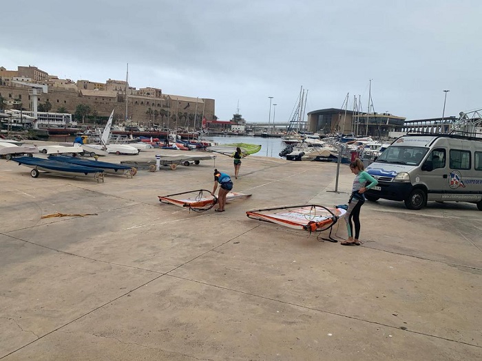 La actividad náutica se ha reanudado en el Real Club Marítimo de Melilla
