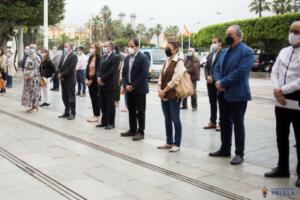Los diputados de la Asamblea de Melilla guardaron un minuto de silencio