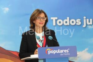 La diputada local del PP Fadela Mohatar