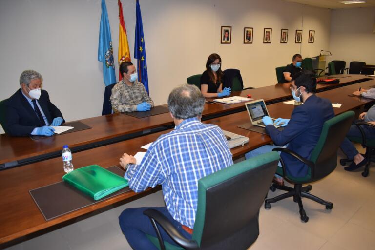 Reunión en Delegación con sectores económicos para abordar el pase a la Fase 1 en Melilla