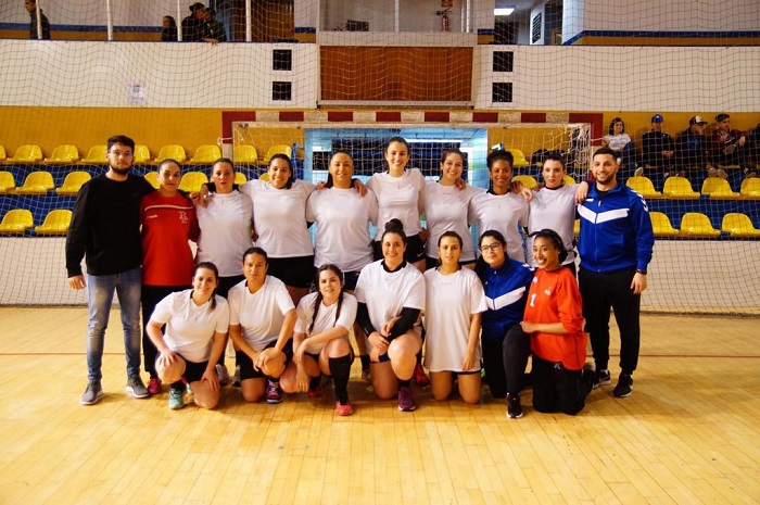 Equipo Senior Femenino del Club Balonmano Aciras de Melilla
