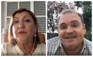 Las charlas de la decana María del Mar Alfaya y del decano Juan Antonio Marmolejo