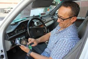 El presidente de los taxistas, Karim Mohamed