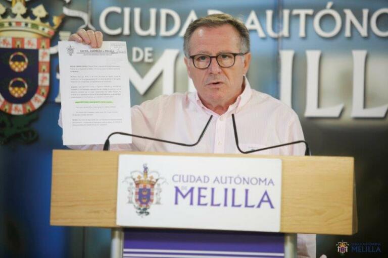 El presidente del Gobierno de Melilla, Eduardo de Castro