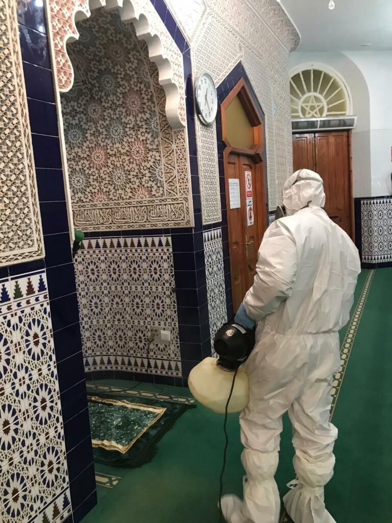 Todas las mezquitas de Melilla han sido desinfectadas